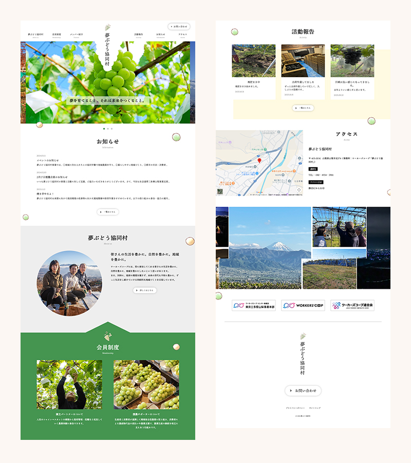 夢ぶどう協同村